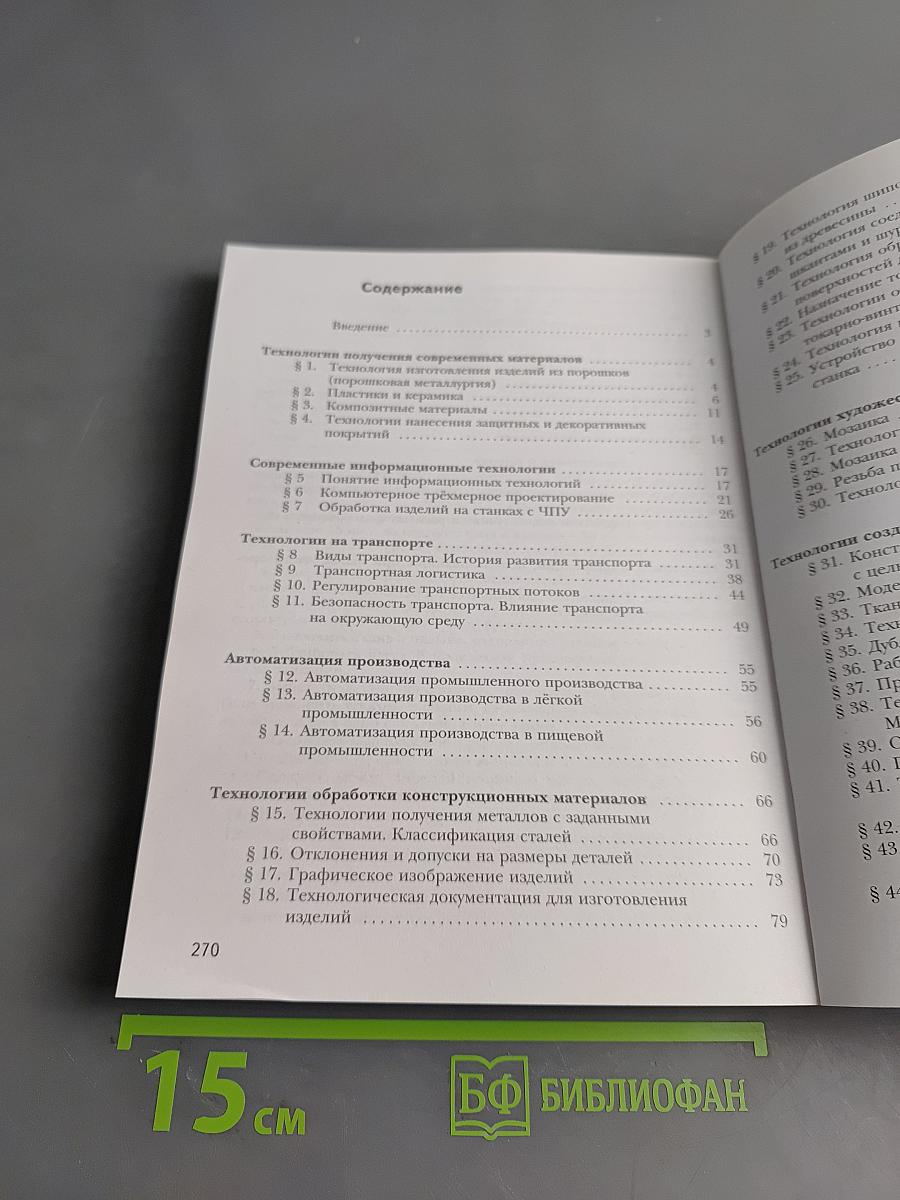 Технология 7 класс