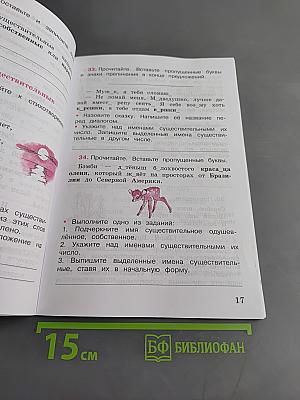 Русский язык. Рабочая тетрадь. 3 класс. Часть 2