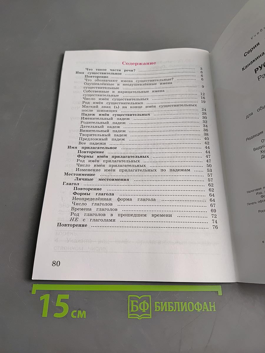 Русский язык. Рабочая тетрадь. 3 класс. Часть 2