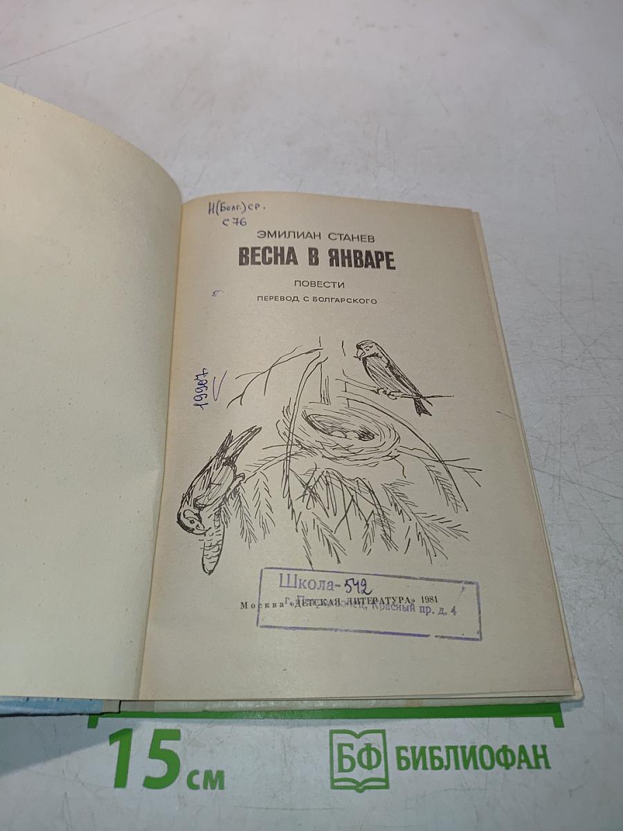 Весна в январе