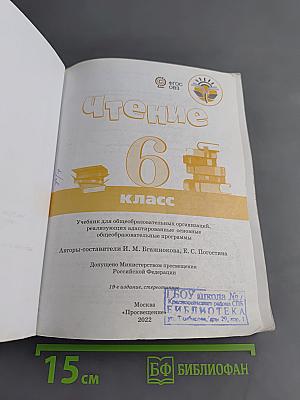 Чтение. 6 класс