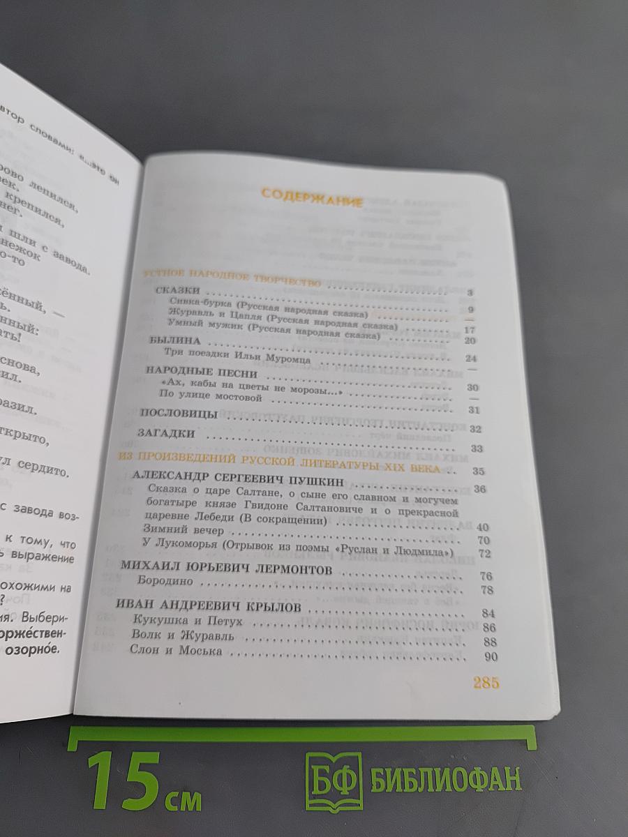 Чтение. 7 класс