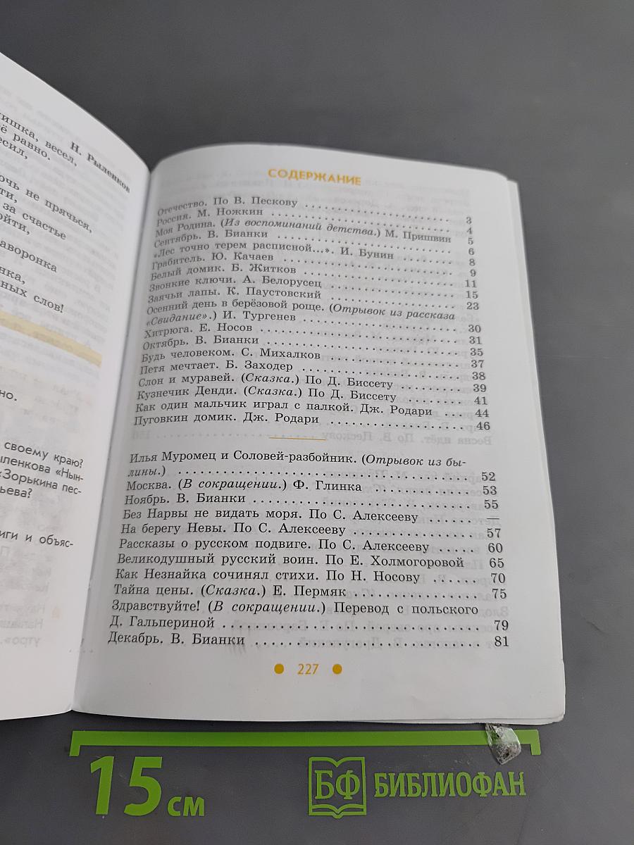 Чтение. 6 класс