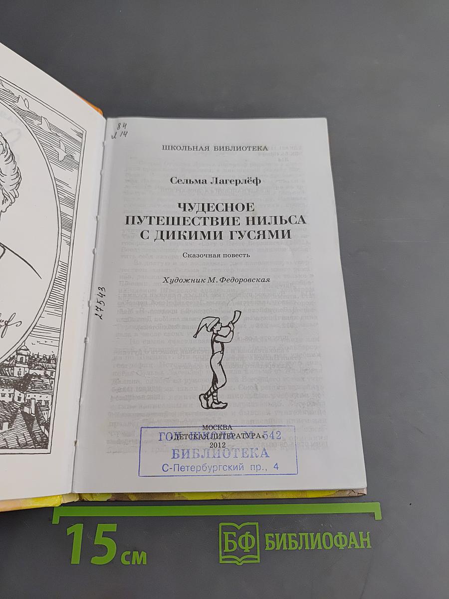 Чудесное путешествие Нильса с дикими гусями