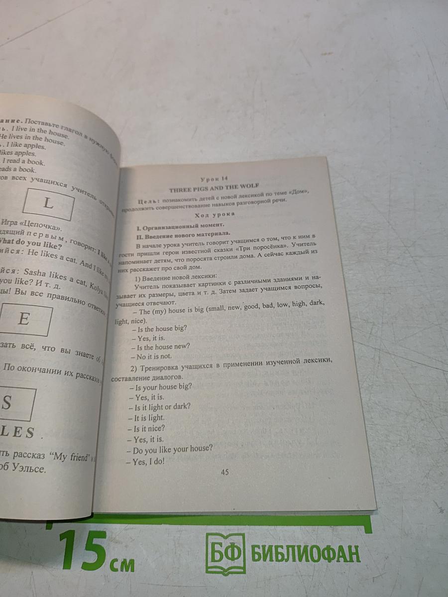 Английский язык. 2 класс. Поурочные планы по учебнику «Enjoy English-II»