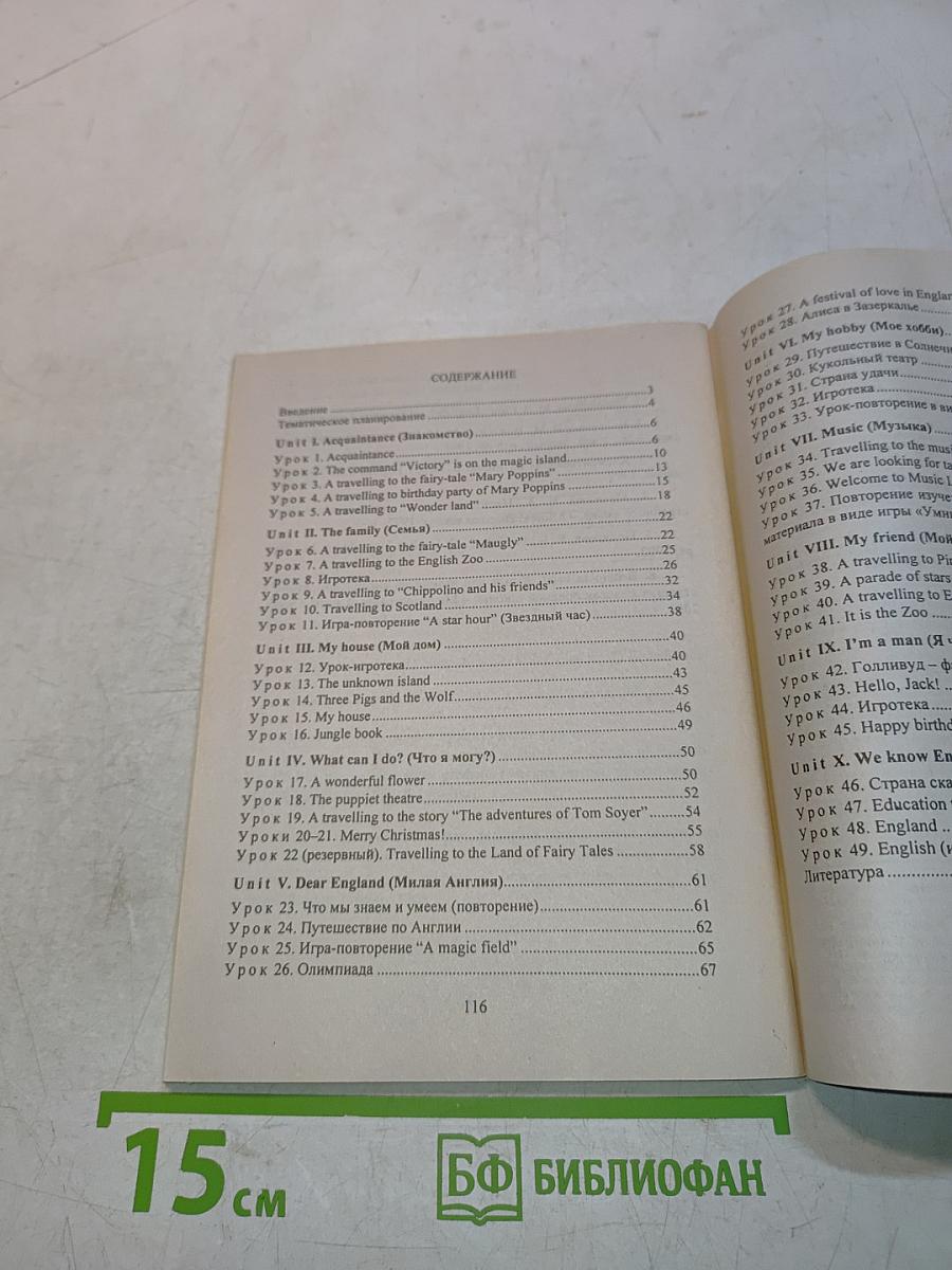 Английский язык. 2 класс. Поурочные планы по учебнику «Enjoy English-II»