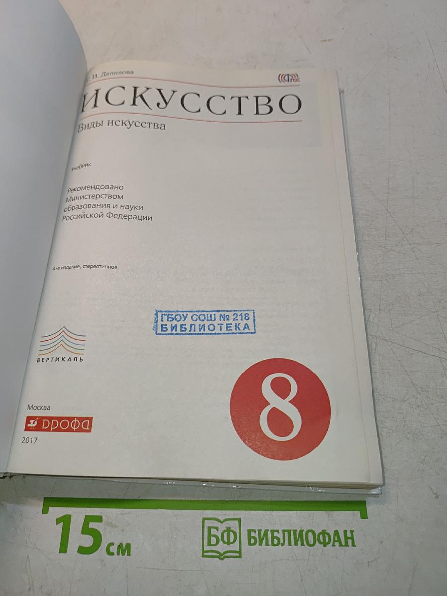 Искусство. 8 класс