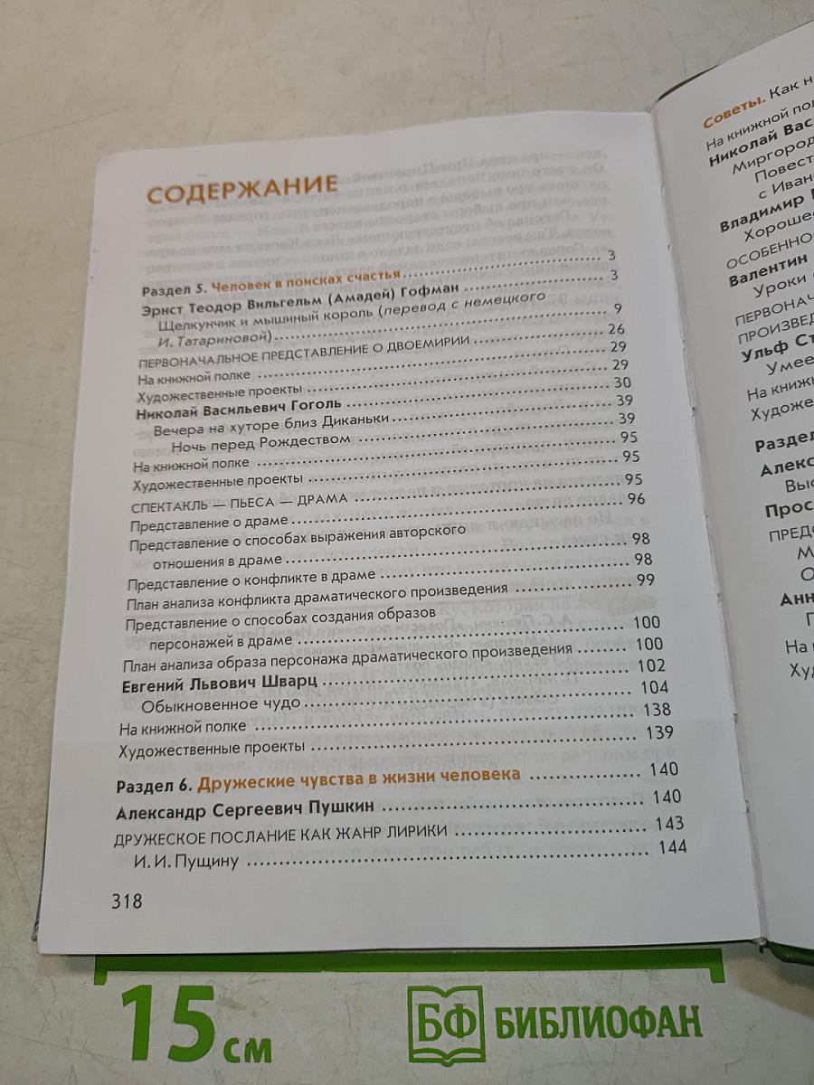 Литература. Учебник для 6 класса. Часть 2