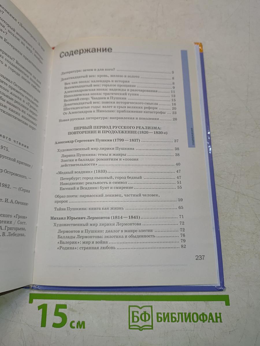 Литература. 10 класс. Базовый уровень. Часть 1