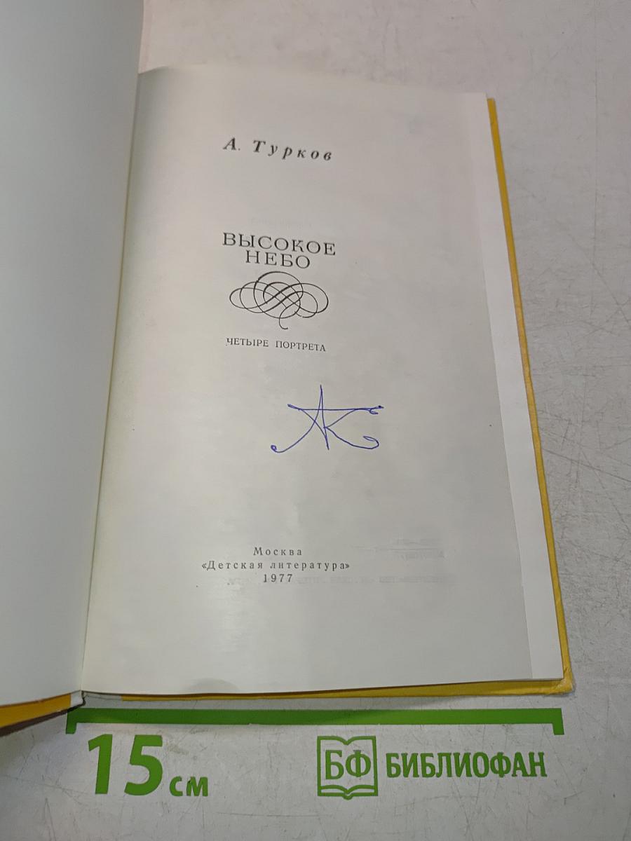 Высокое небо. Четыре портрета