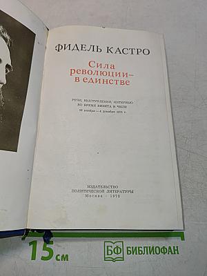 Сила революции – в единстве