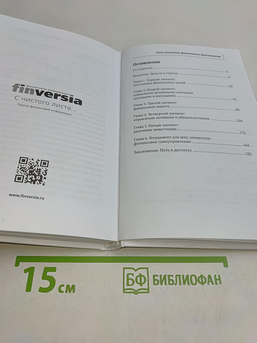 Пять элементов финансового благополучия