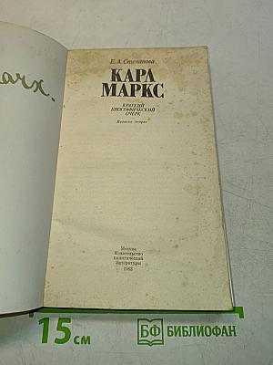 Карл Маркс: Краткий биографический очерк