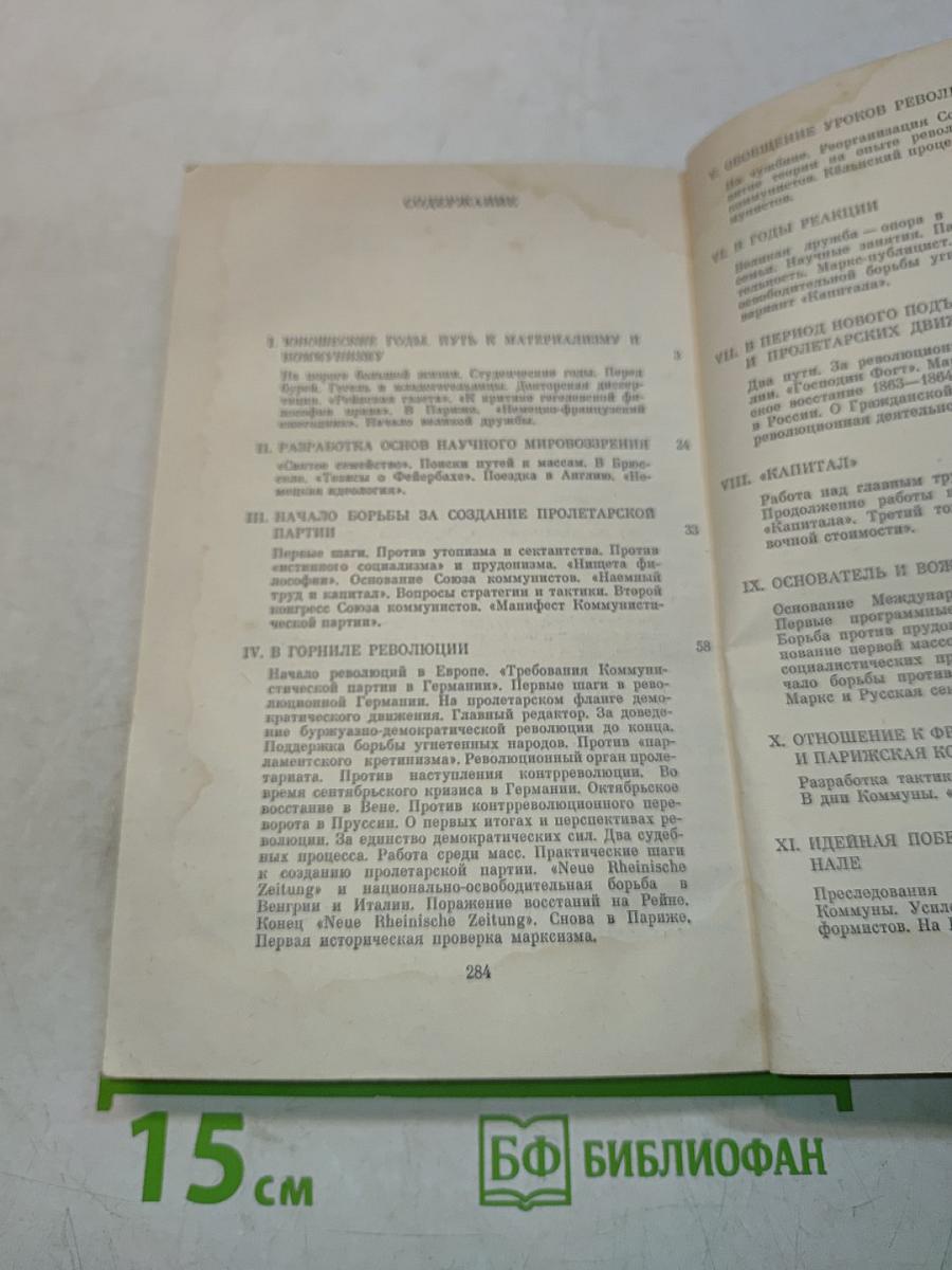 Карл Маркс: Краткий биографический очерк