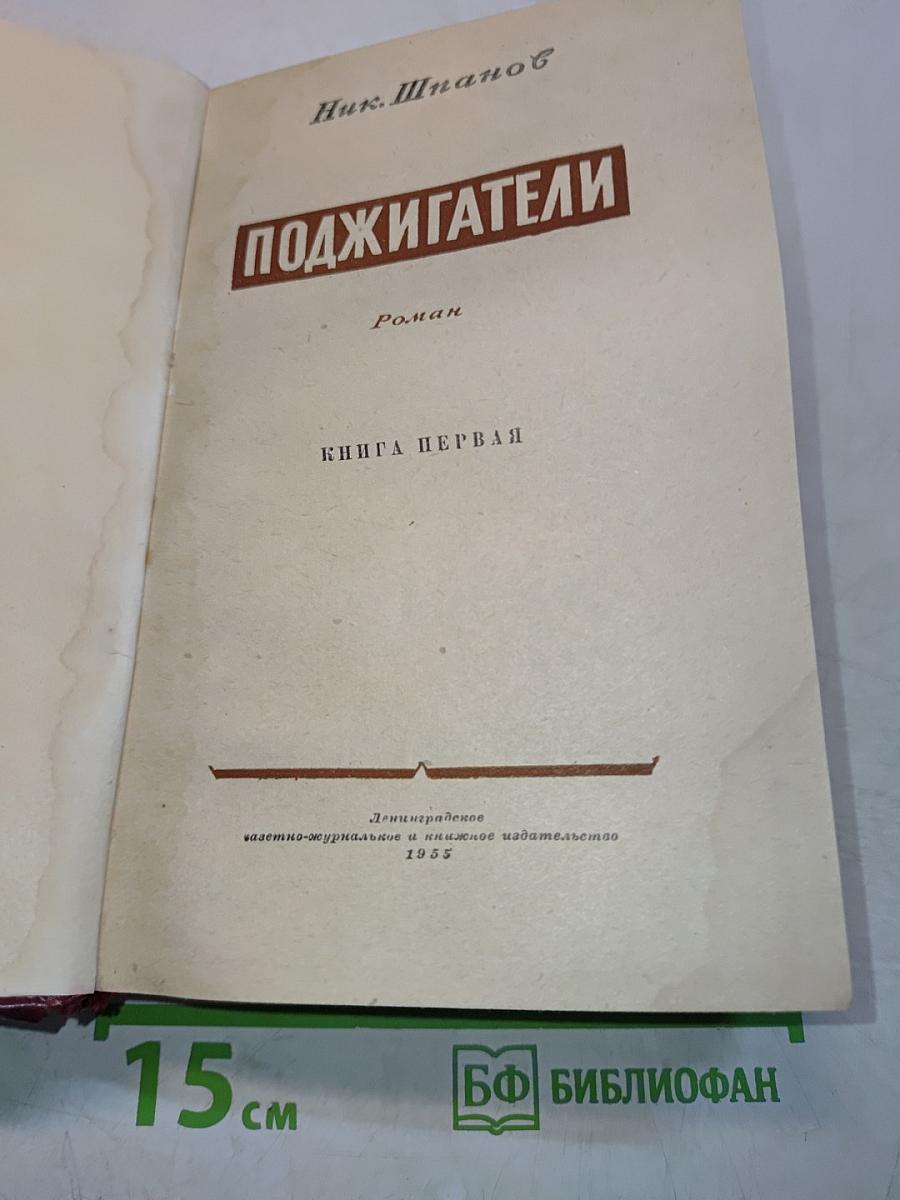 Поджигатели. Книга первая