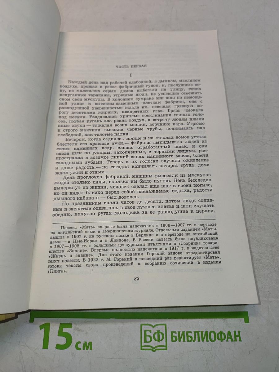 Старуха Изергиль. На дне. Мать