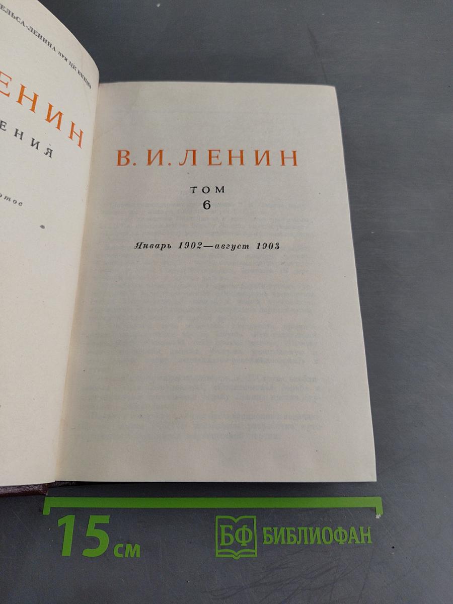 Сочинения. Том 6