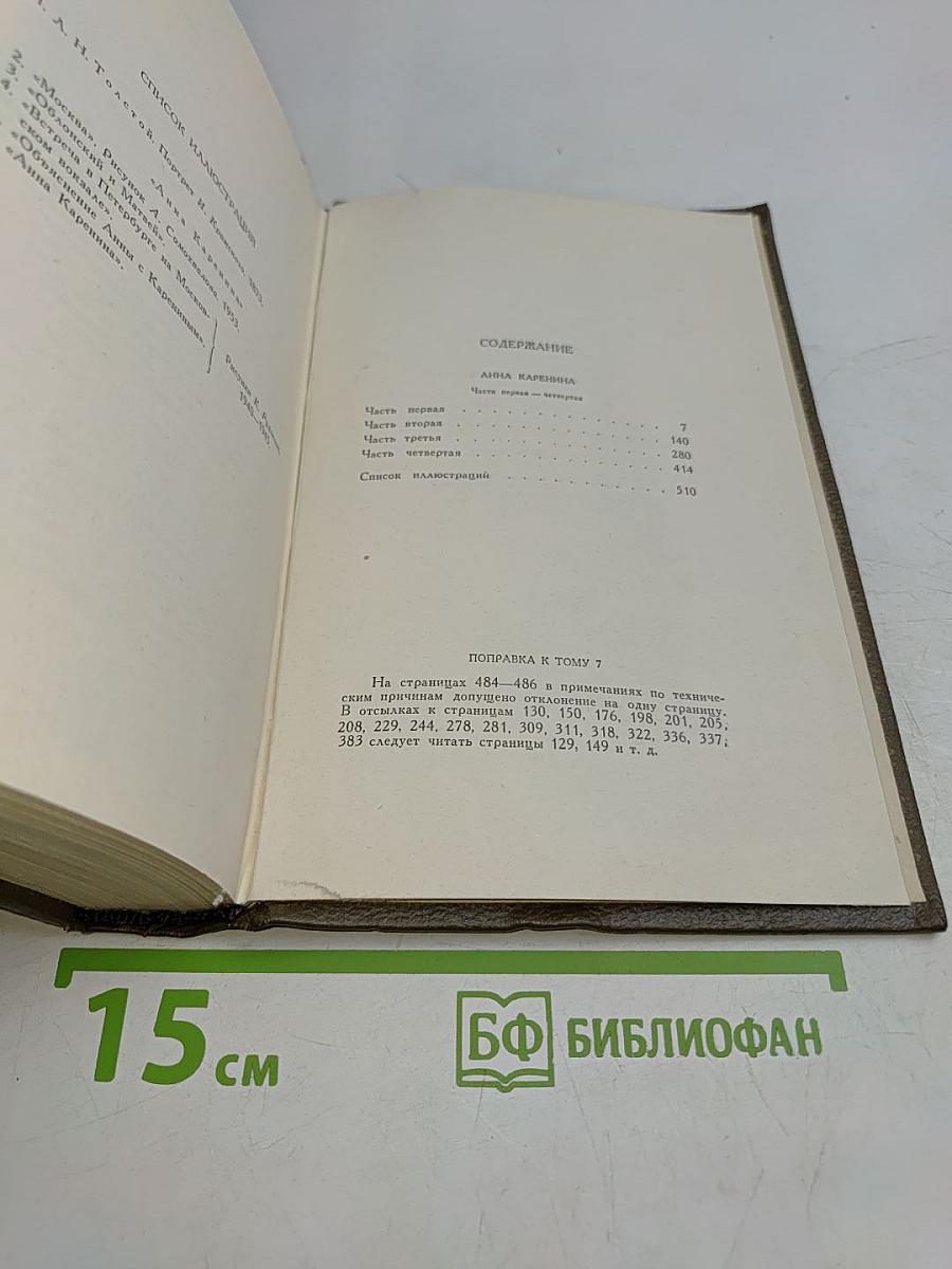 Собрание сочинений. Том восьмой. Анна Каренина. Роман в восьми частях
