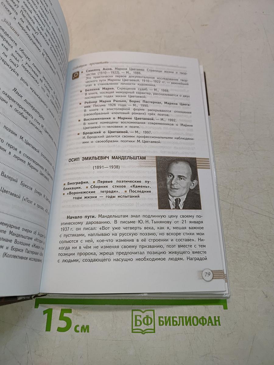 Русский язык. Литература. 11 класс. Учебник для общеобразовательных организаций. Базовый уровень. В двух частях. Часть 2