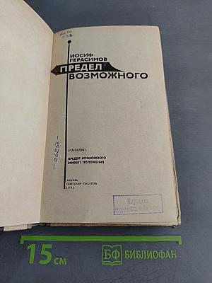 Предел возможного
