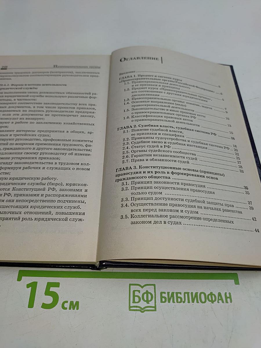 Правоохранительные органы