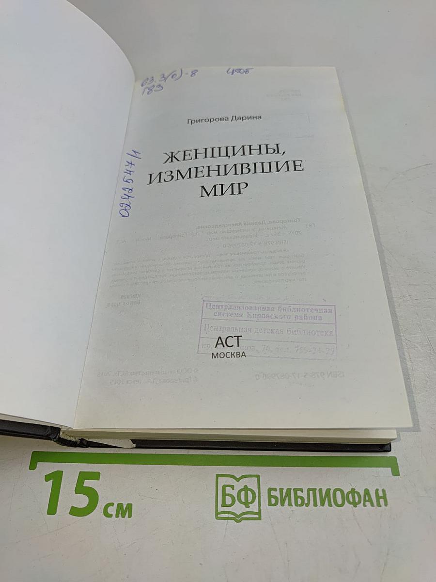 Женщины, изменившие мир