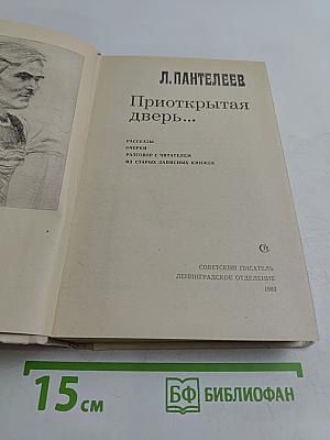 Приоткрытая дверь...