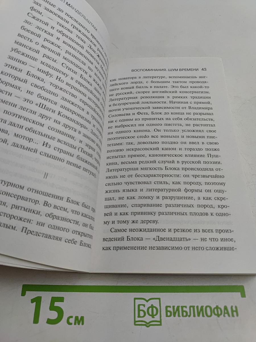 Осип Мандельштам. Воспоминания. Шум времени
