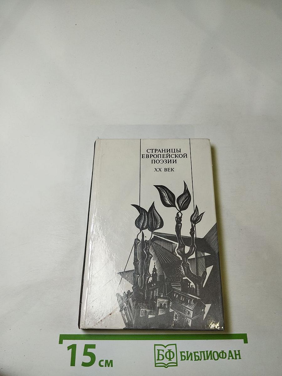 Страницы европейской поэзии XX век