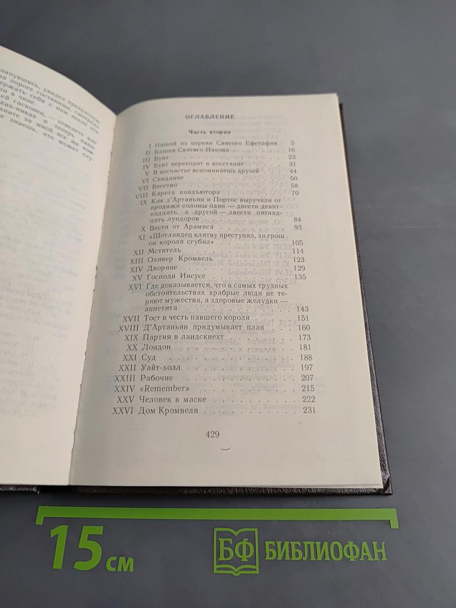 Двадцать лет спустя. Часть вторая