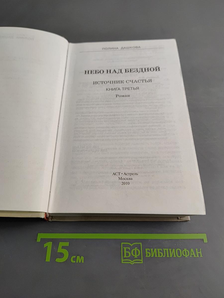 Небо над бездной. Источник счастья. Книга третья