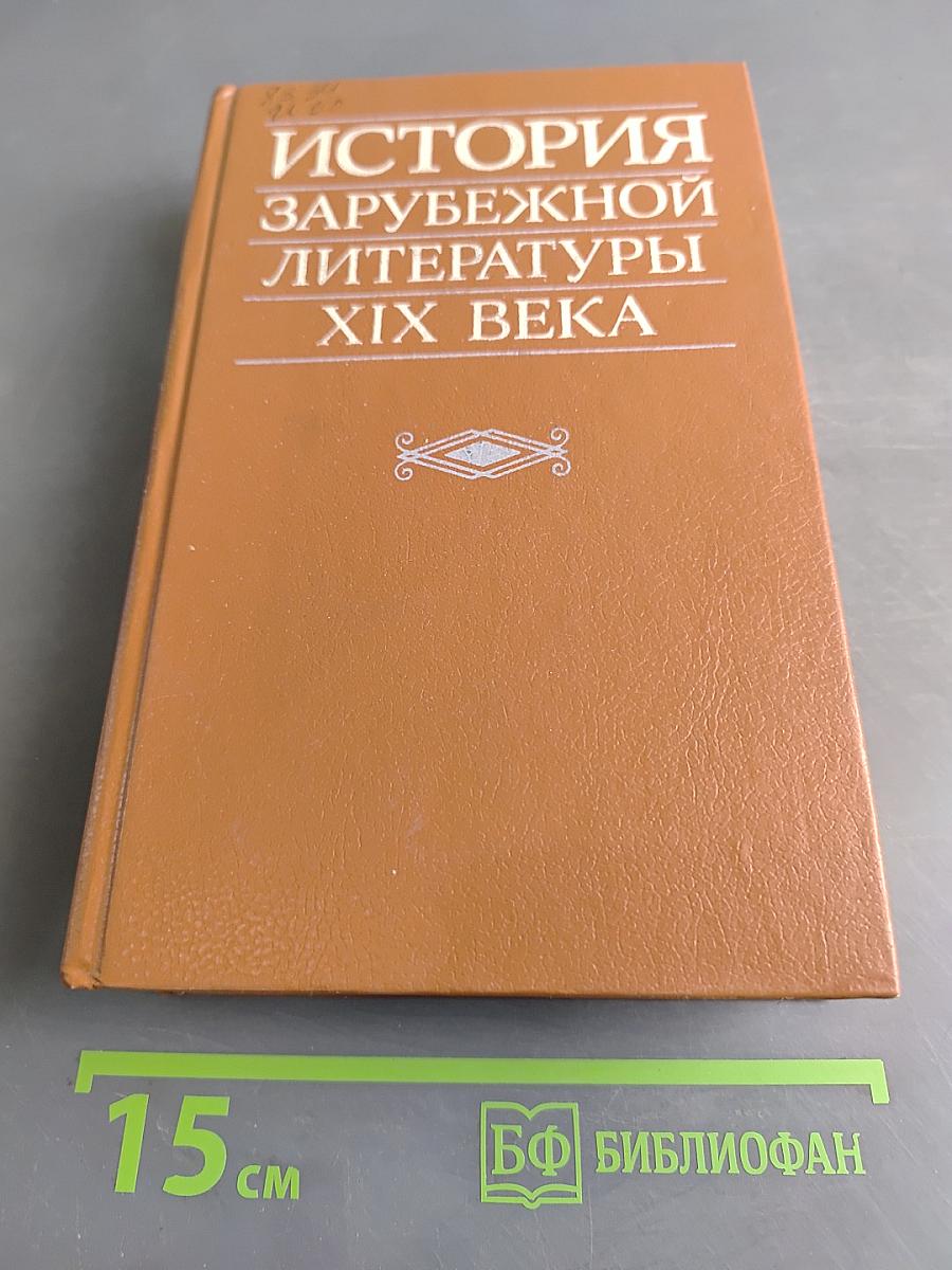 История зарубежной литературы XIX века