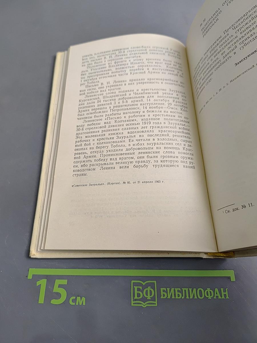 Ленин и Южное Зауралье