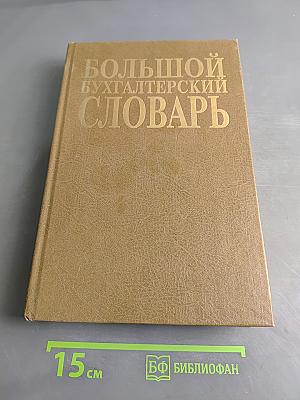 Большой бухгалтерский словарь