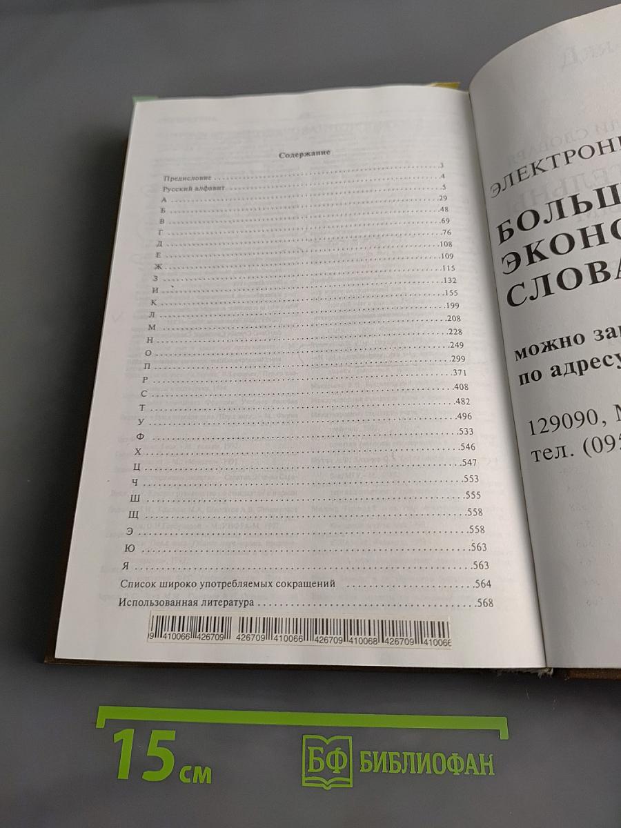 Большой бухгалтерский словарь