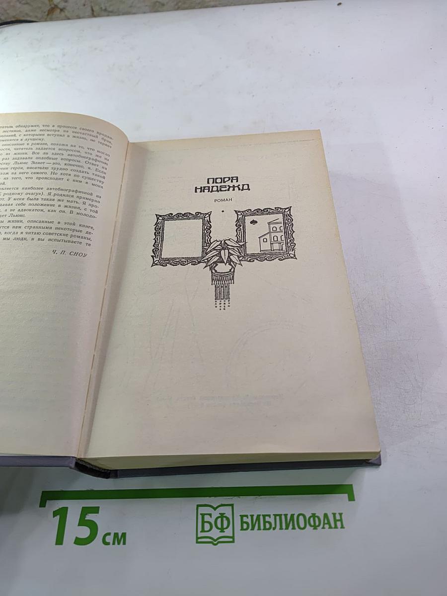 Пора надежд. Возвращение домой