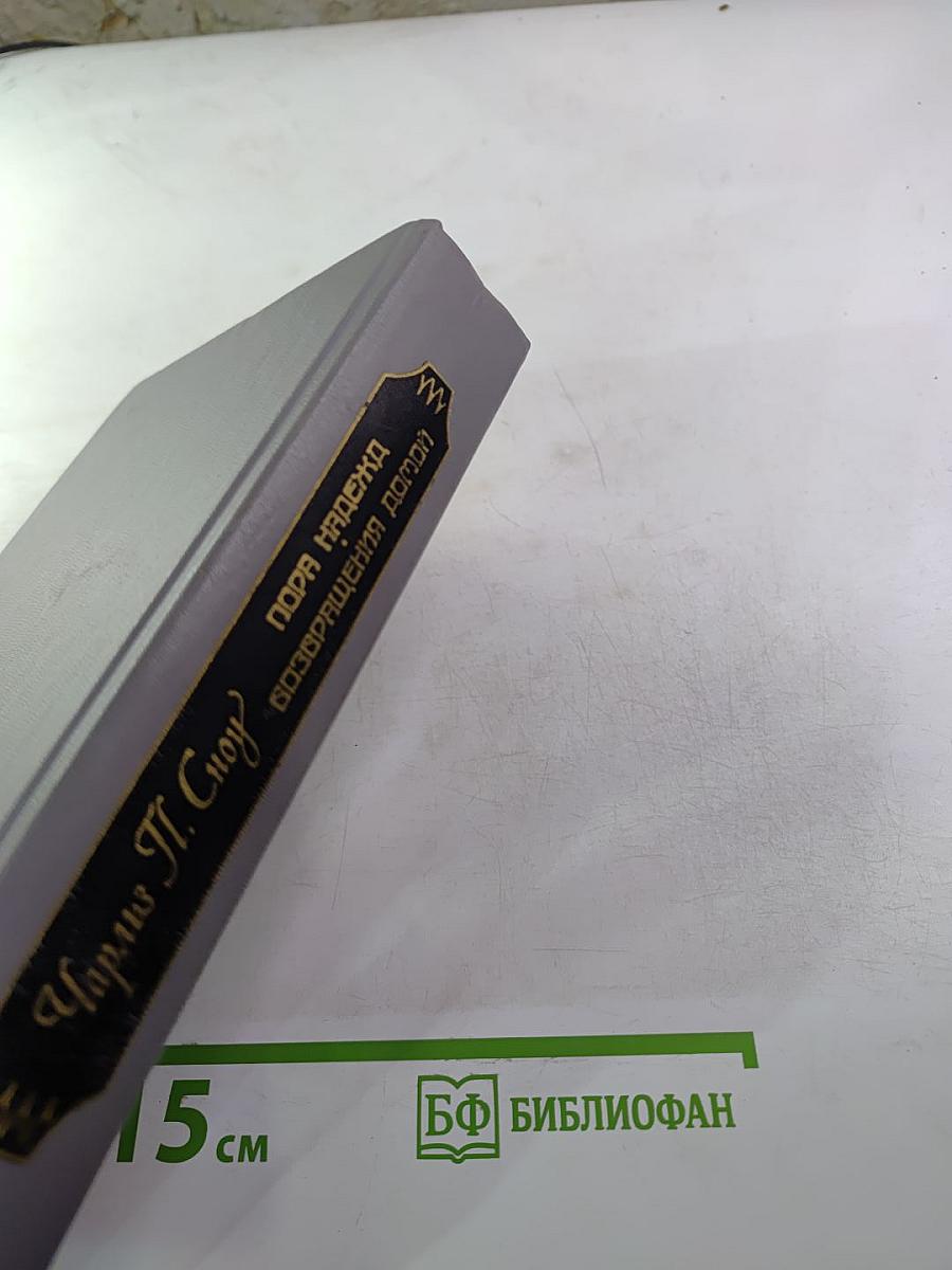 Пора надежд. Возвращение домой