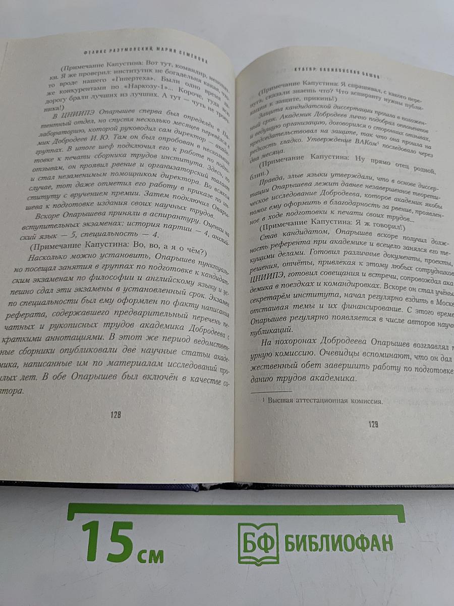 Кудеяр. Вавилонская башня