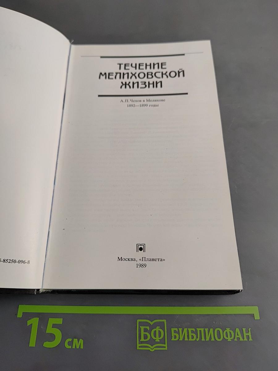 Течение Мелиховской жизни