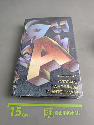 Словарь паронимов и антонимов русского языка