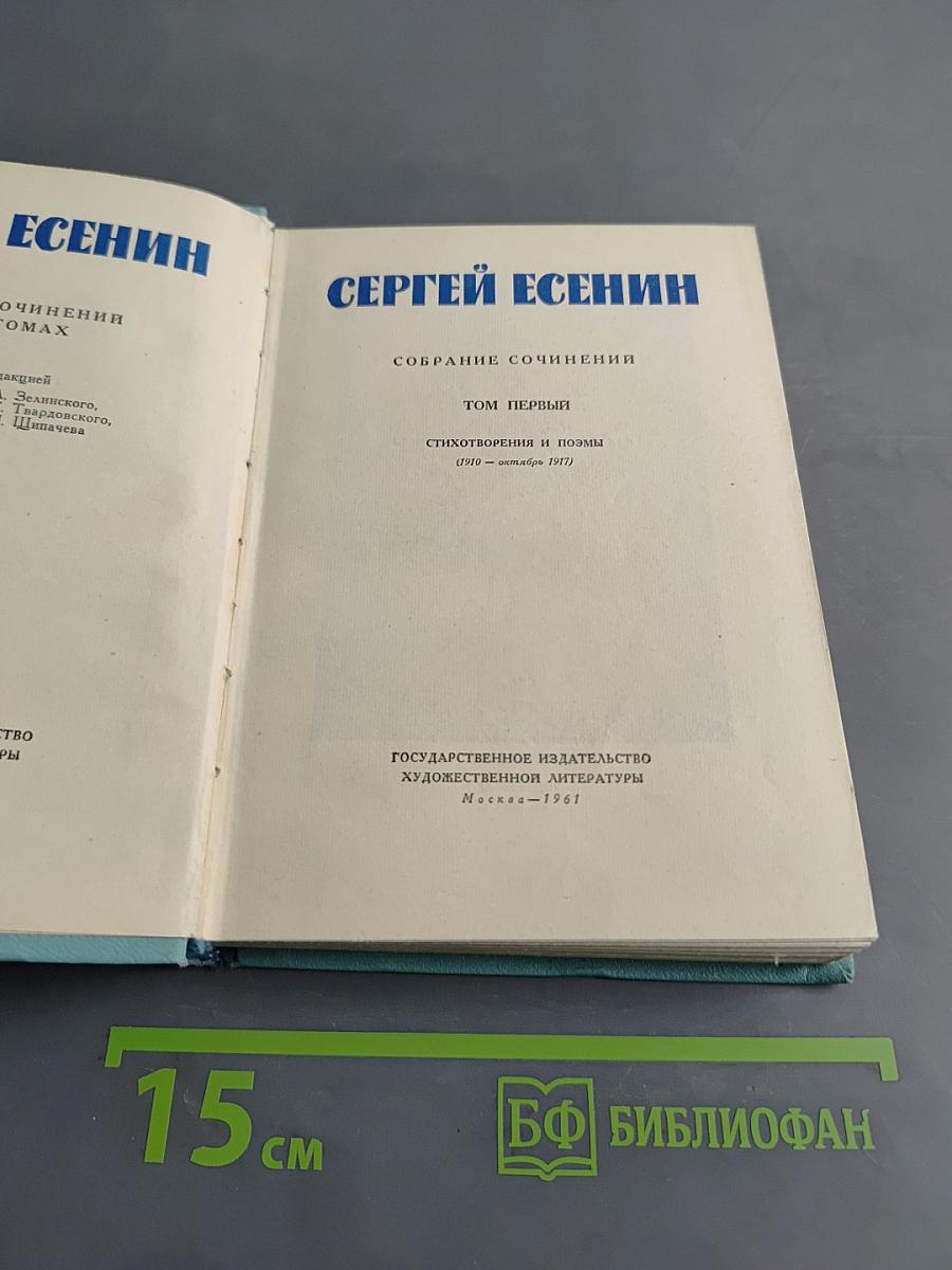 Собрание сочинений. Том первый. Стихотворения и поэмы (1910 - октябрь 1917)