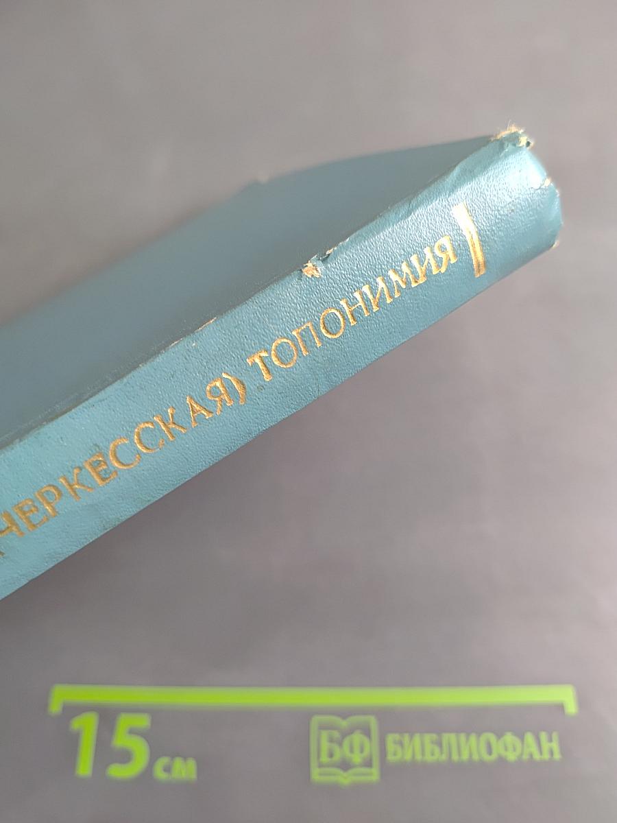 Адыгская (черкесская) топонимия