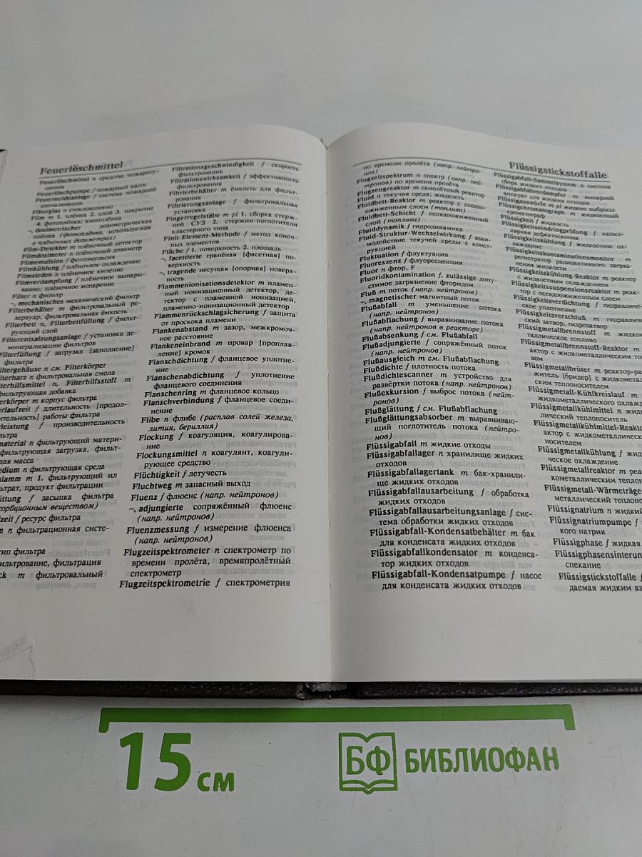 Немецко-русский словарь по атомной энергетике