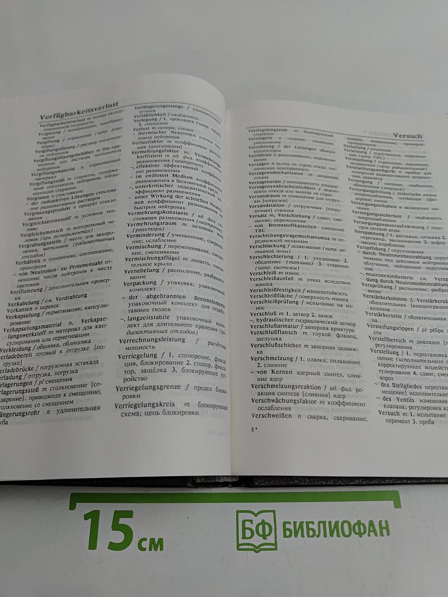 Немецко-русский словарь по атомной энергетике
