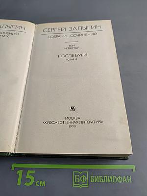 Собрание сочинений. Том четвертый. После бури. Роман