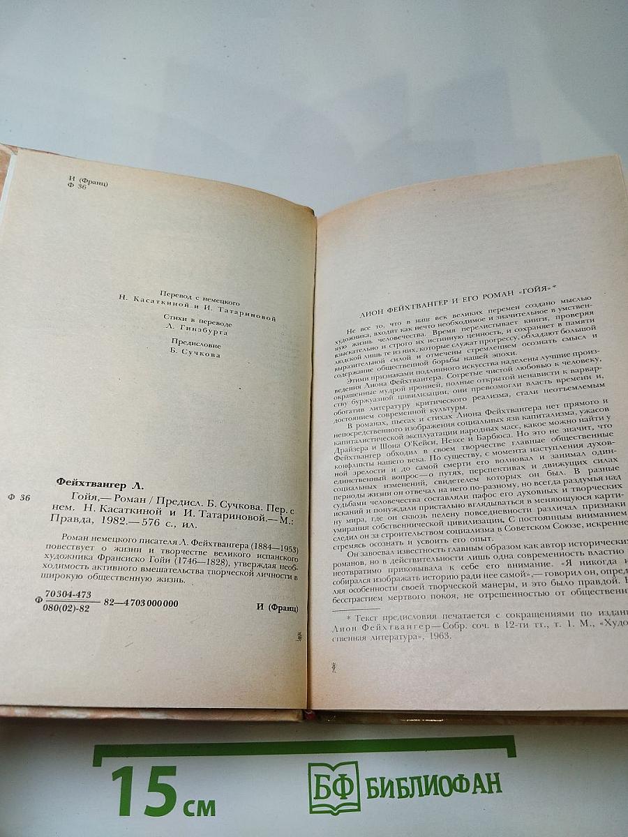Гойя, или тяжкий путь познания