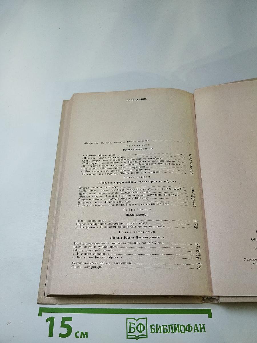 Образ, бережно хранимый. Жизнь Пушкина в памяти поколений. Книга для учителя