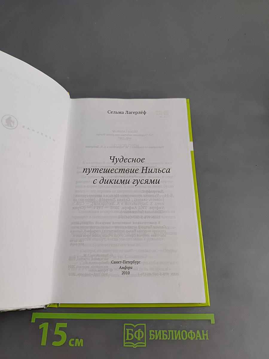 Чудесное путешествие Нильса с дикими гусями