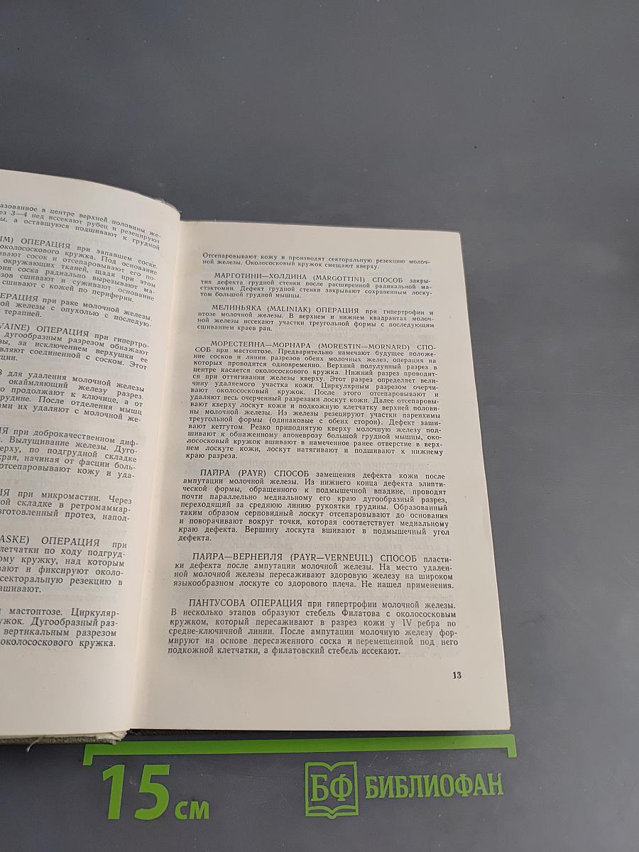 Справочник хирургических операций