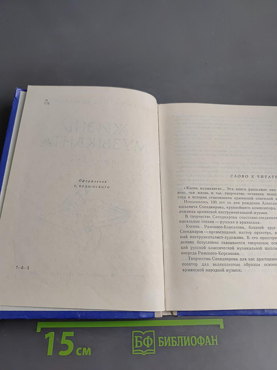 Жизнь музыканта